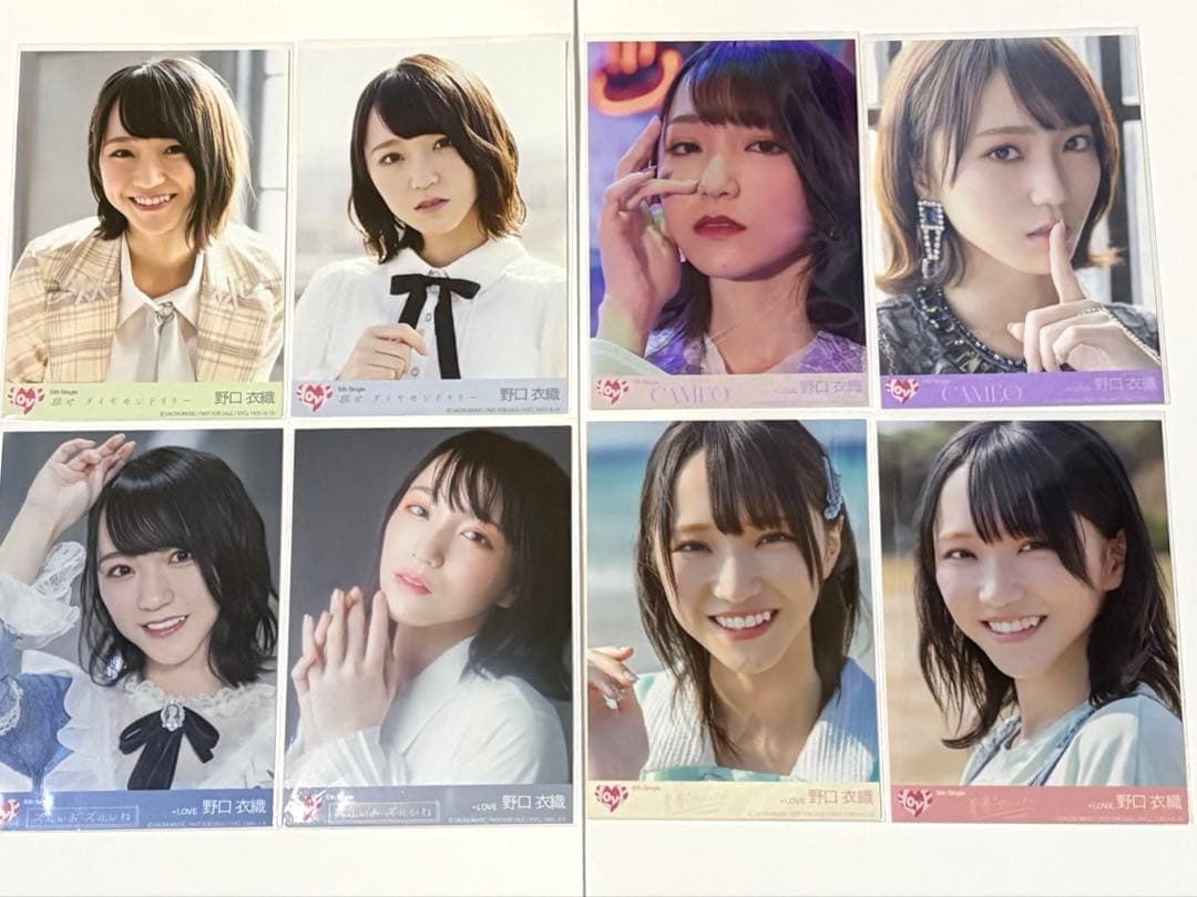 イコラブ 野口衣織 生写真 まとめ売り 封入