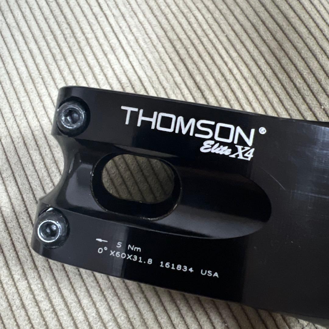 THOMSON elite x4 stem (0°/blk) 60mm