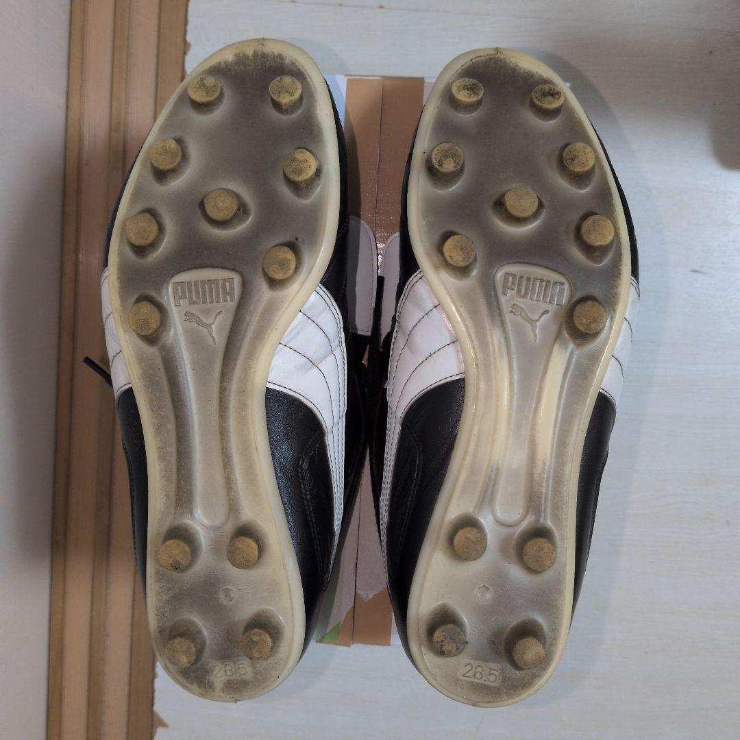 [希少]プーマ パラメヒコ 廃盤 固定式 26.5 カンガルー本革