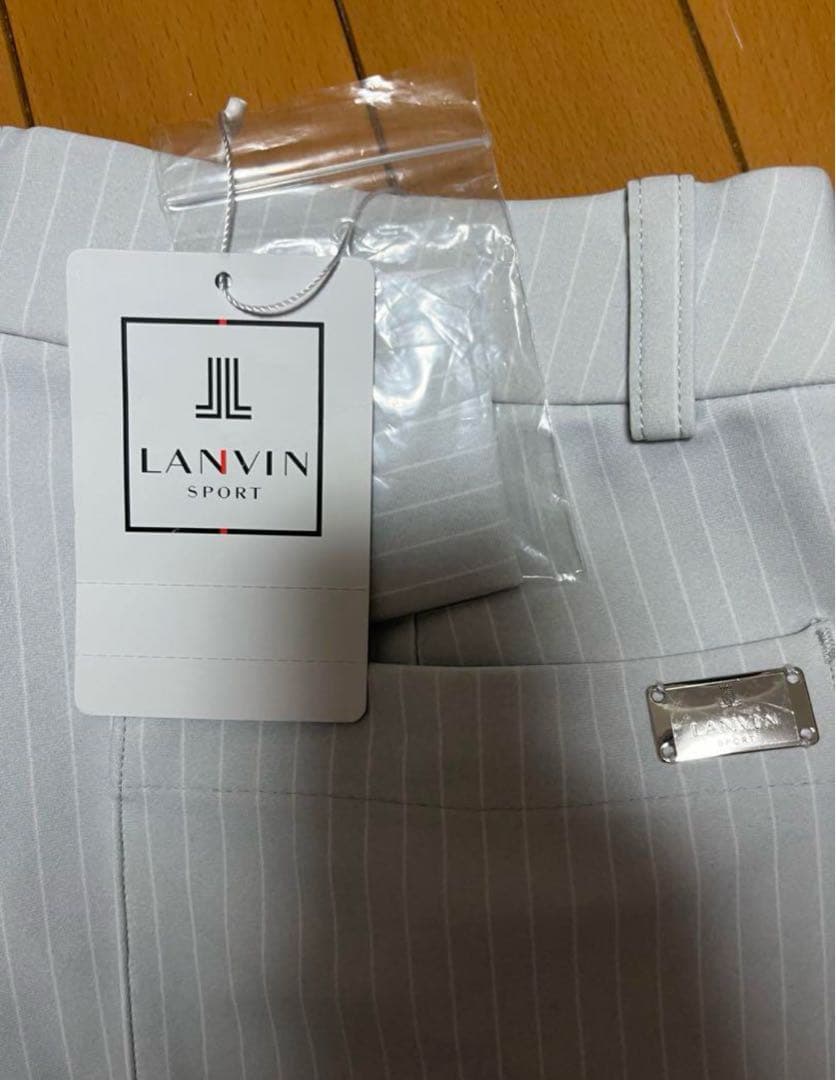 新品　ランバン　LANVIN SPORT ゴルフ　パンツ　春夏用　グレー　M L