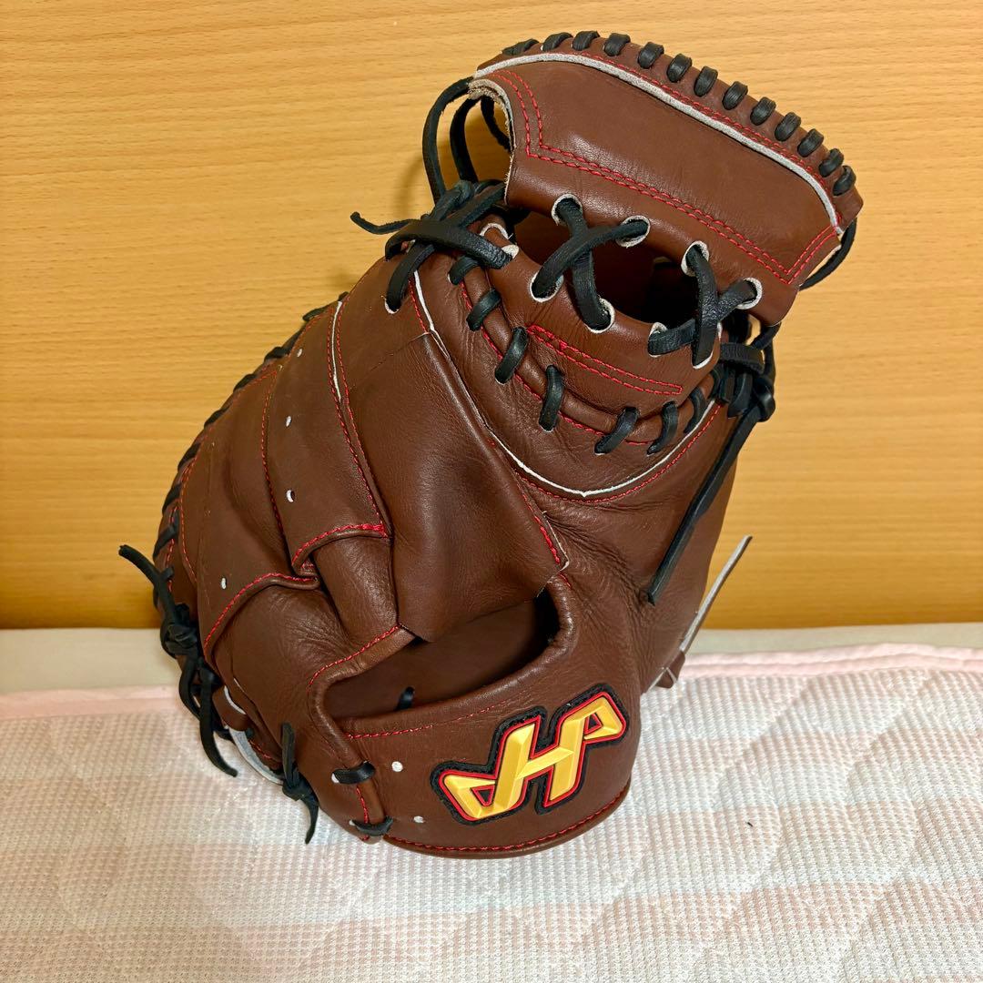 【ほぼ型付けのみ】ハタケヤマキャッチャーミット硬式用甲斐モデル