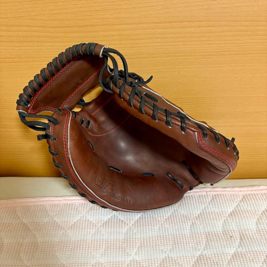 【ほぼ型付けのみ】ハタケヤマキャッチャーミット硬式用甲斐モデル