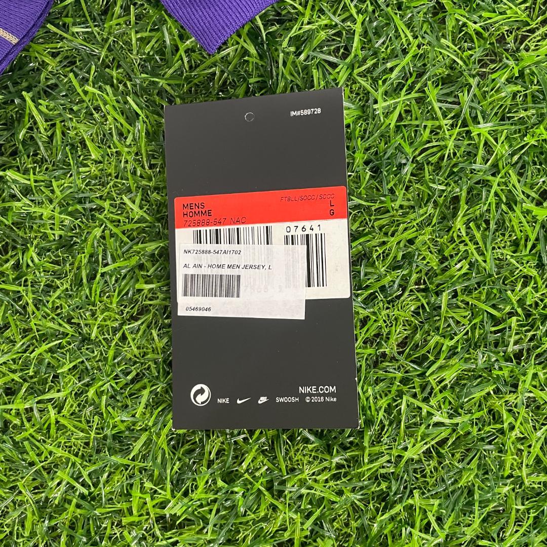 新品 アルアインFC 2016 ユニフォーム 正規品 オーセンティック Lサイズ