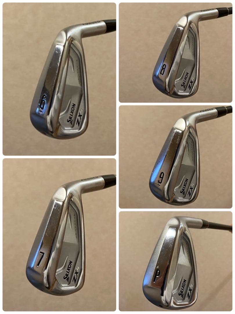 ZX4 Mk II アイアン TRAVIL IRONカーボンシャフト 5本セット