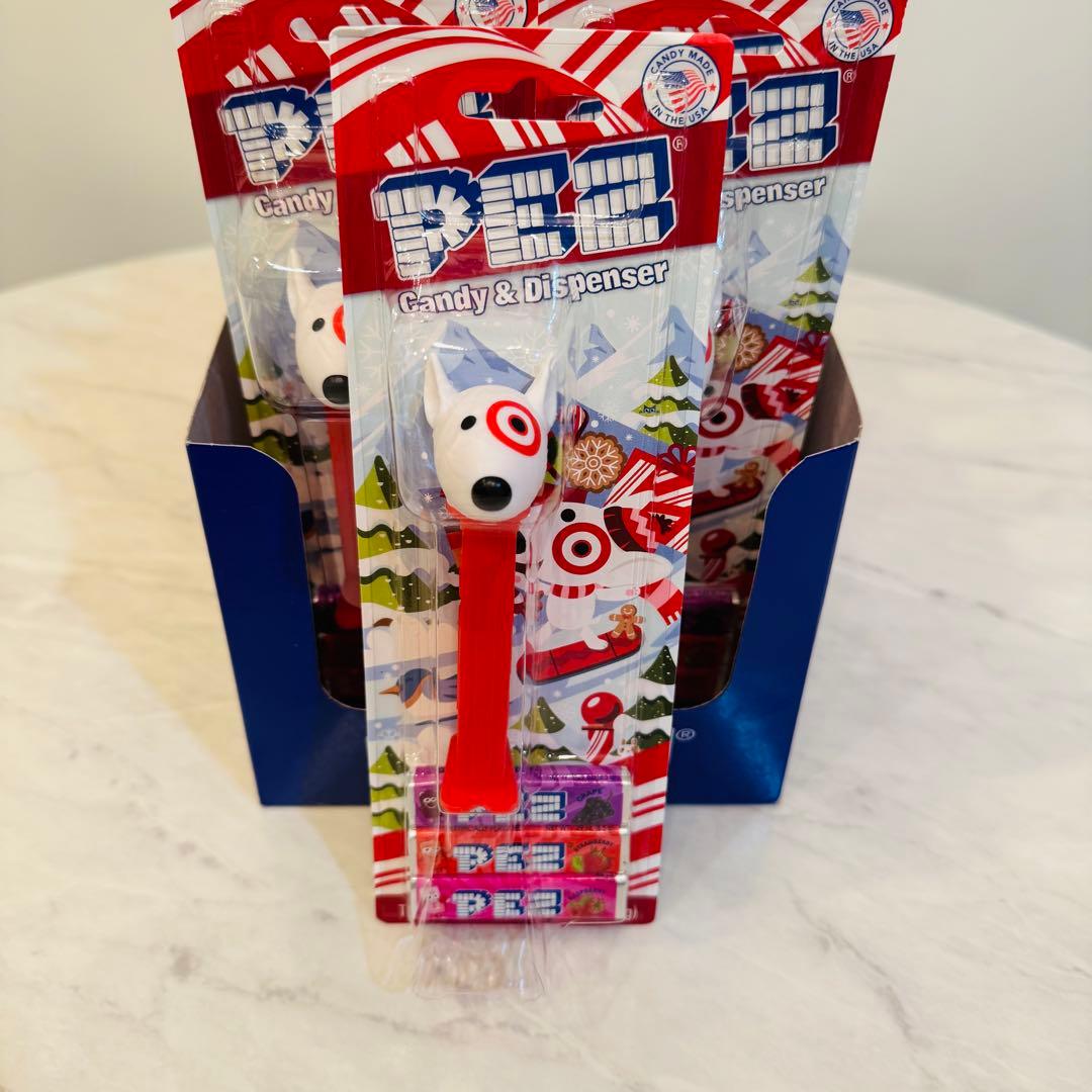 ケース付き12個セットPEZ Bullseye ターゲット ブルズアイ