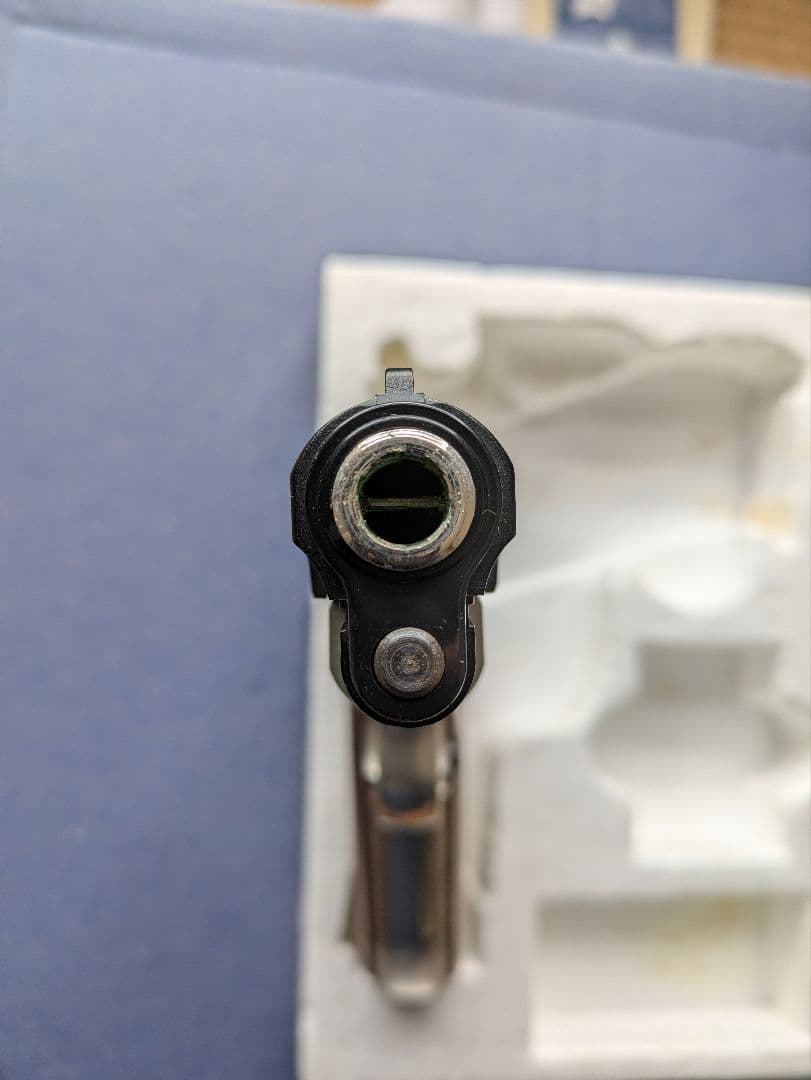 モデルガン シルバー/ブラウン コンパクト