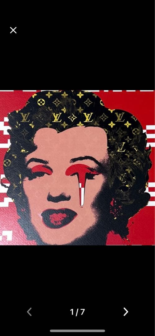 DEATH  ＮＹＣ作品　モンローとスヌピーアートポスター　ポップアート