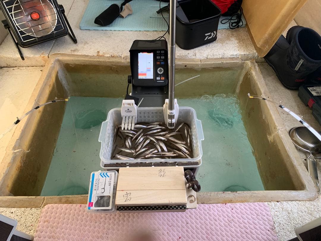 ワカサギステンレス穂先　　260ミリ　　２本