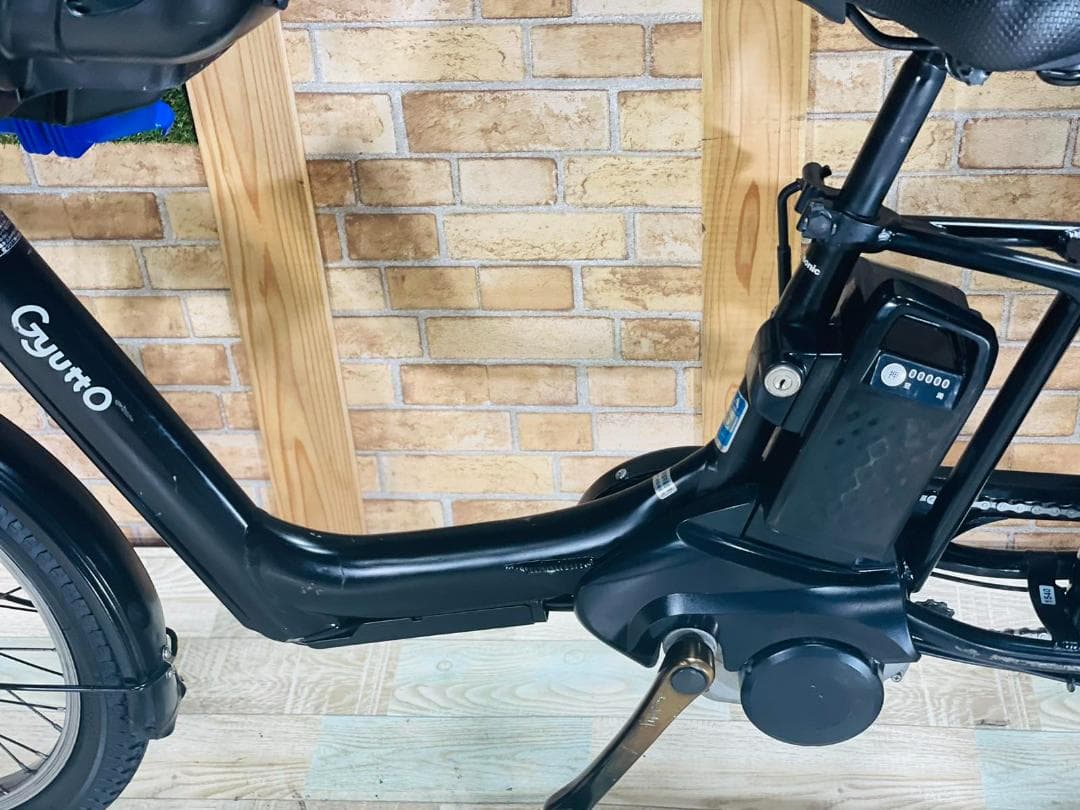 愛知静岡配送可 王様 ブラック ギュットアニーズ電動アシスト自転車 H1540