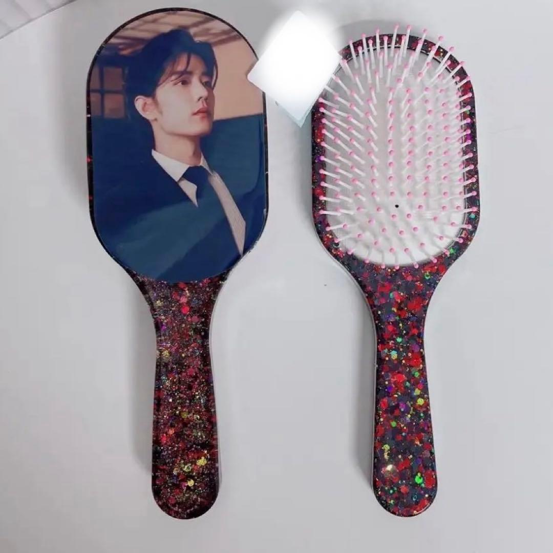 肖戦 超大レジンエアークッション付きヘアブラシ　10点セット❣️確認用0105