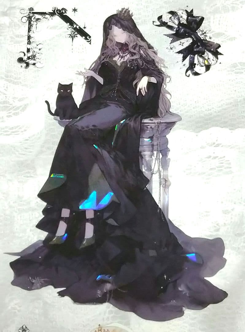 廃盤品✩J1062＃血祭影(贝壳光)紫袖烟切り売り海外人物女の子AIマステ