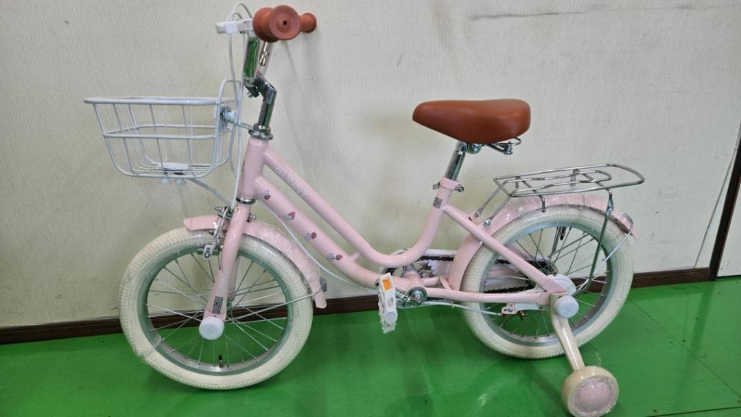 【値下げ中】子供用自転車 BUNNYバニーデザイン 16インチ PINK