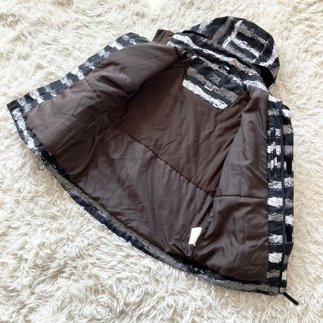 #11i✨BB✨スキー スノボ ウェア 上下セット レディースL ブラック