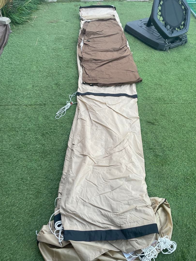 DOD カマボコテント3M タン　2ルーム