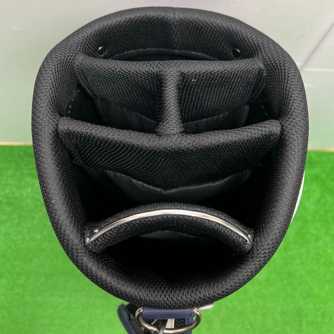 EPICURE エピキュール　ゴルフバッグ　8インチ　キャディバッグ　ネイビー