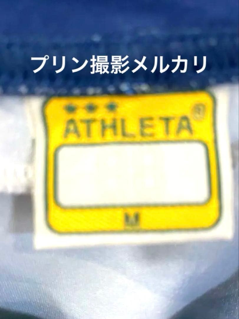 ATHLETA サッカーウェア Mサイズ 11番 サイン付き三浦知良　カズ