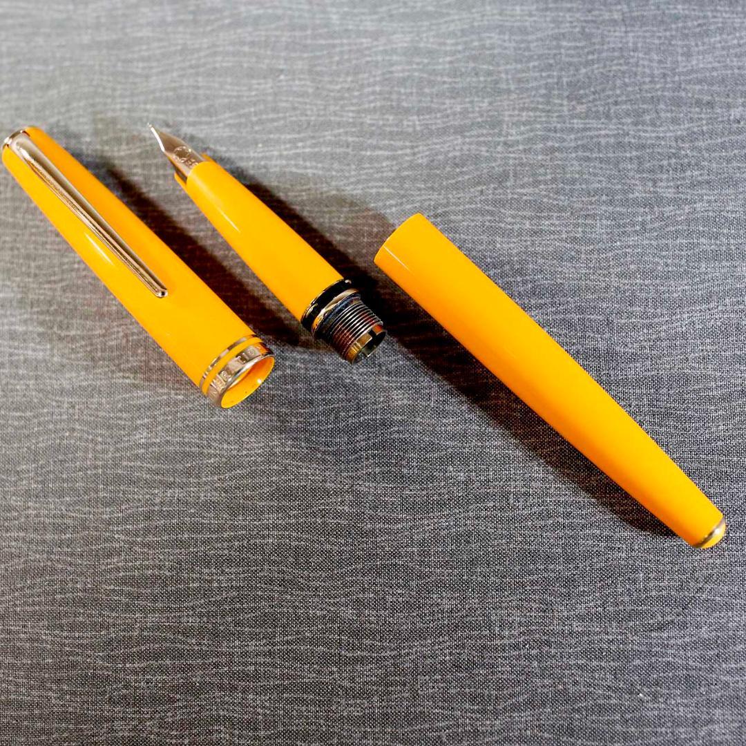 【送料込み】モンブラン 万年筆 ジェネレーション イエロー オレンジ