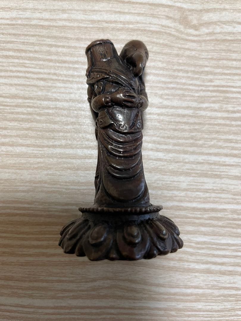 《 チベット密教　新品　1点物 》 銅製　聖天　ガネーシャ　歓喜天　秘仏　A