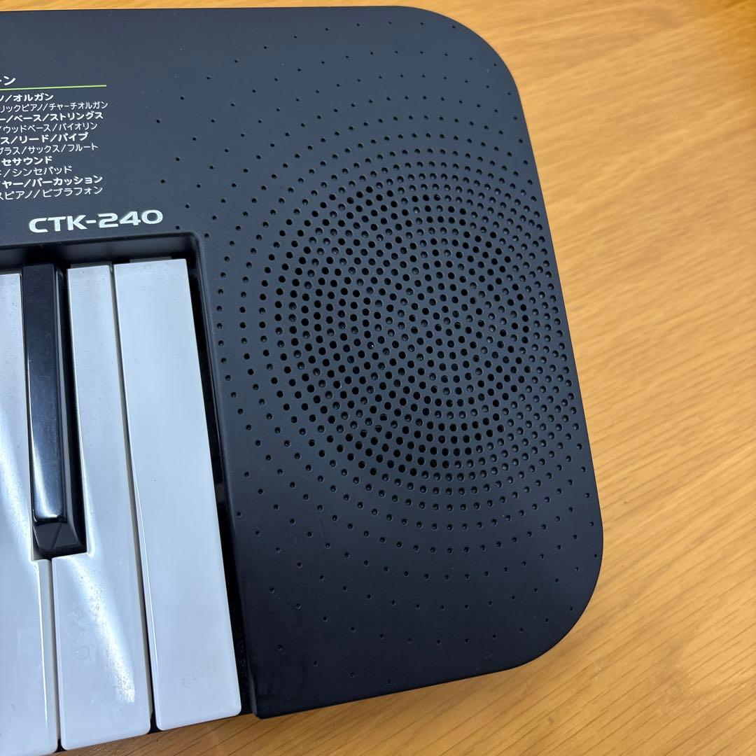 CASIO CTK-240 スタンド、椅子付　電子キーボード　電子ピアノ