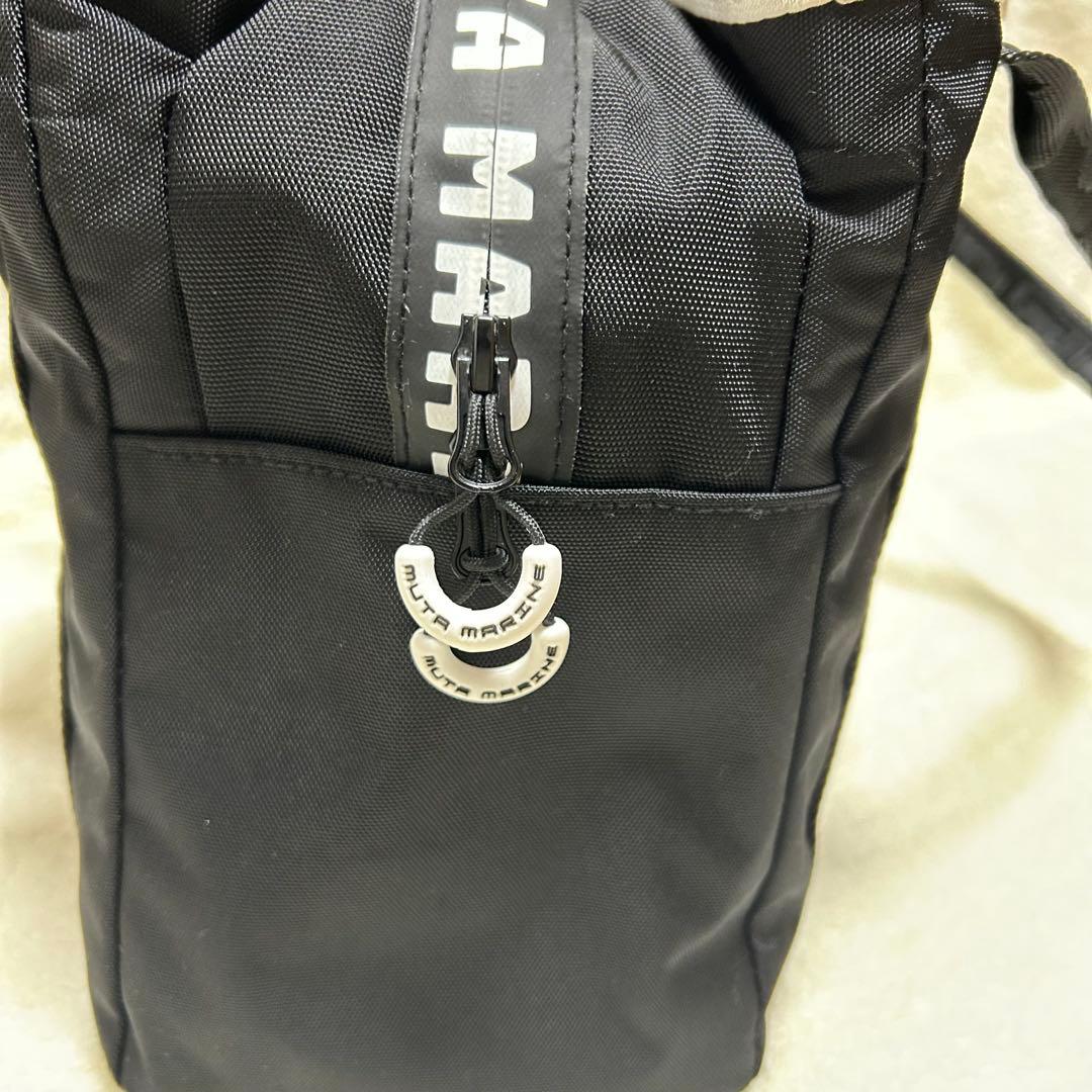 muta パーテーショントートバッグ　黒　ブラック　ゴルフ　保冷保温