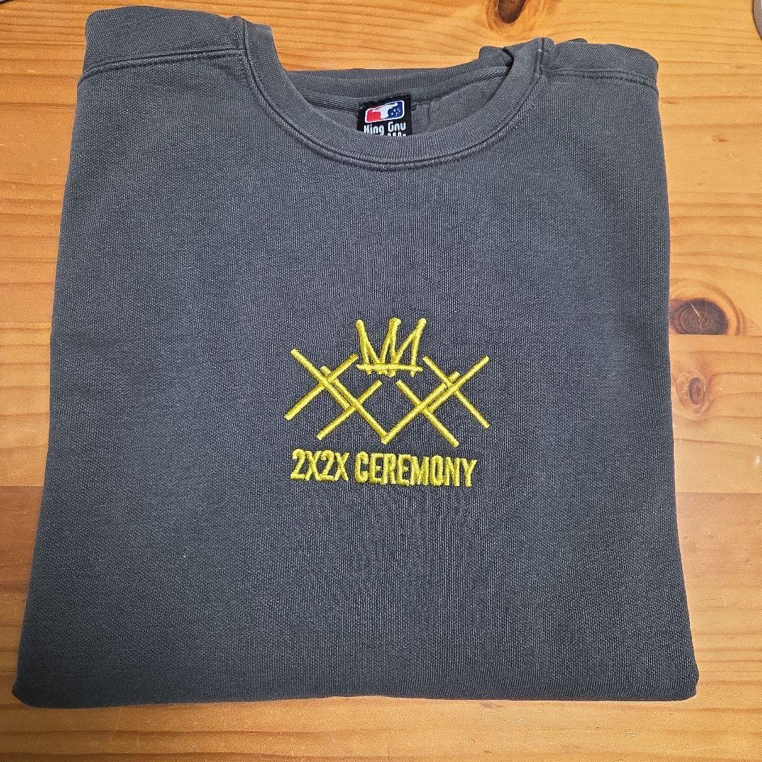 KingGnu 2X2X CEREMONYスウェット