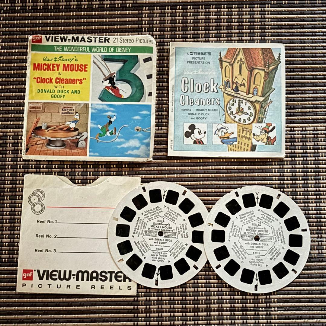 view master 70年代 Disneyリール16枚セット