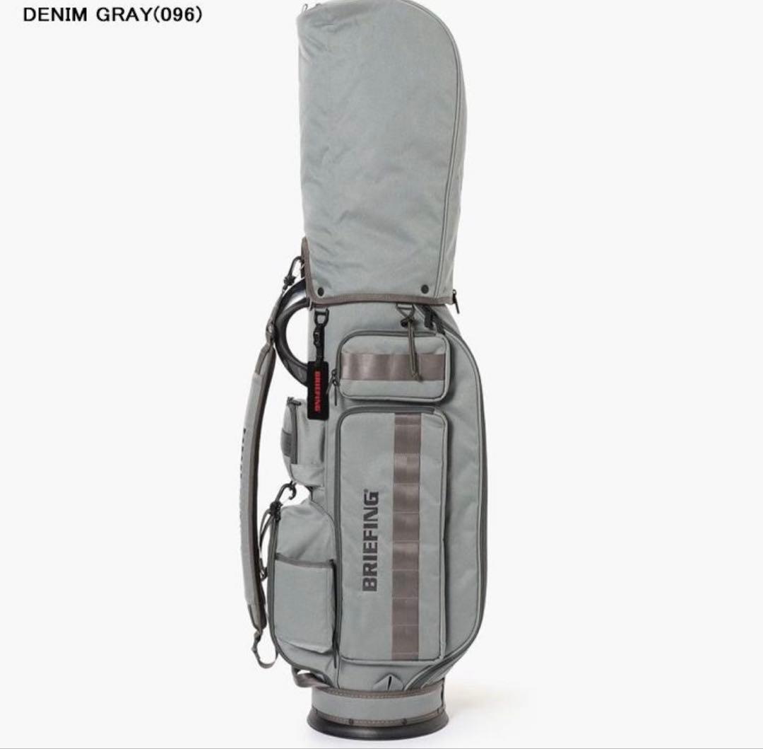 ブリーフィング ゴルフ キャディバッグ FD BRG251D45 デニムグレー