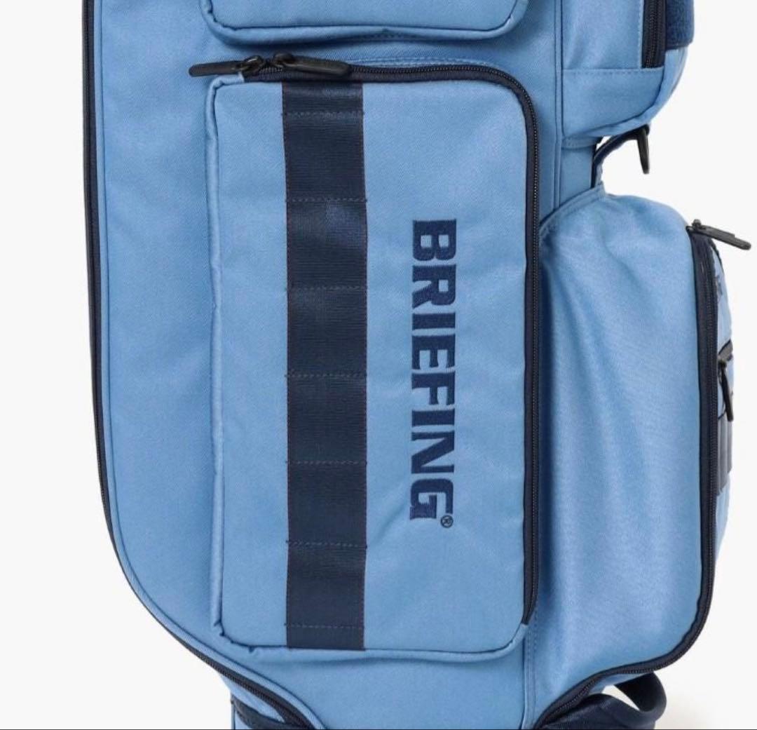 ブリーフィング ゴルフ キャディバッグ FD BRG251D45 デニムグレー