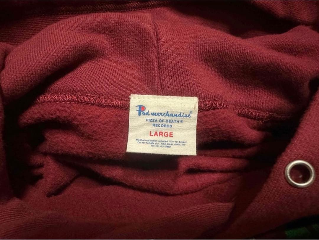 PIZZA OF DEATH ピザオブデス WANIMA パーカー L