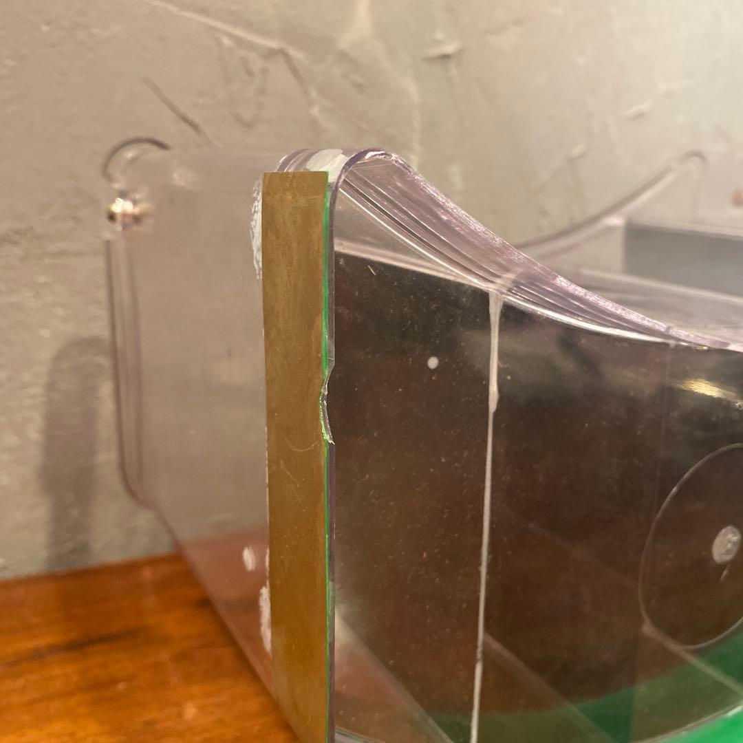 昭和レトロ 最高級アサヒ印バイアステープ 陳列什器 棚 ショーケース