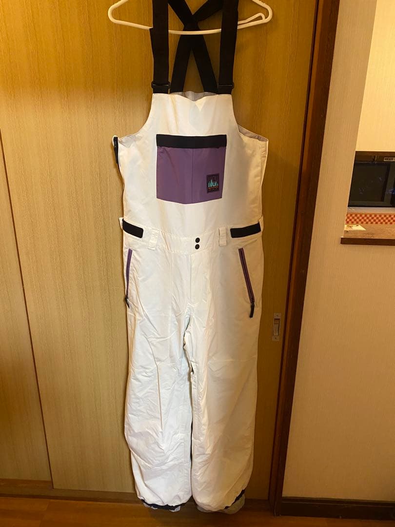 QUIKSILVER 上下セットL STEEZE JK FLY BIB ウェア