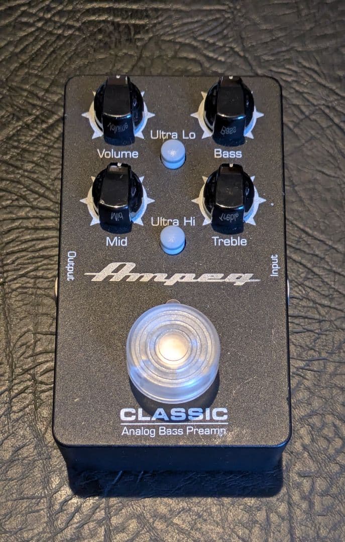 Ampeg Classic Bass Preamp　ベース　プリアンプ