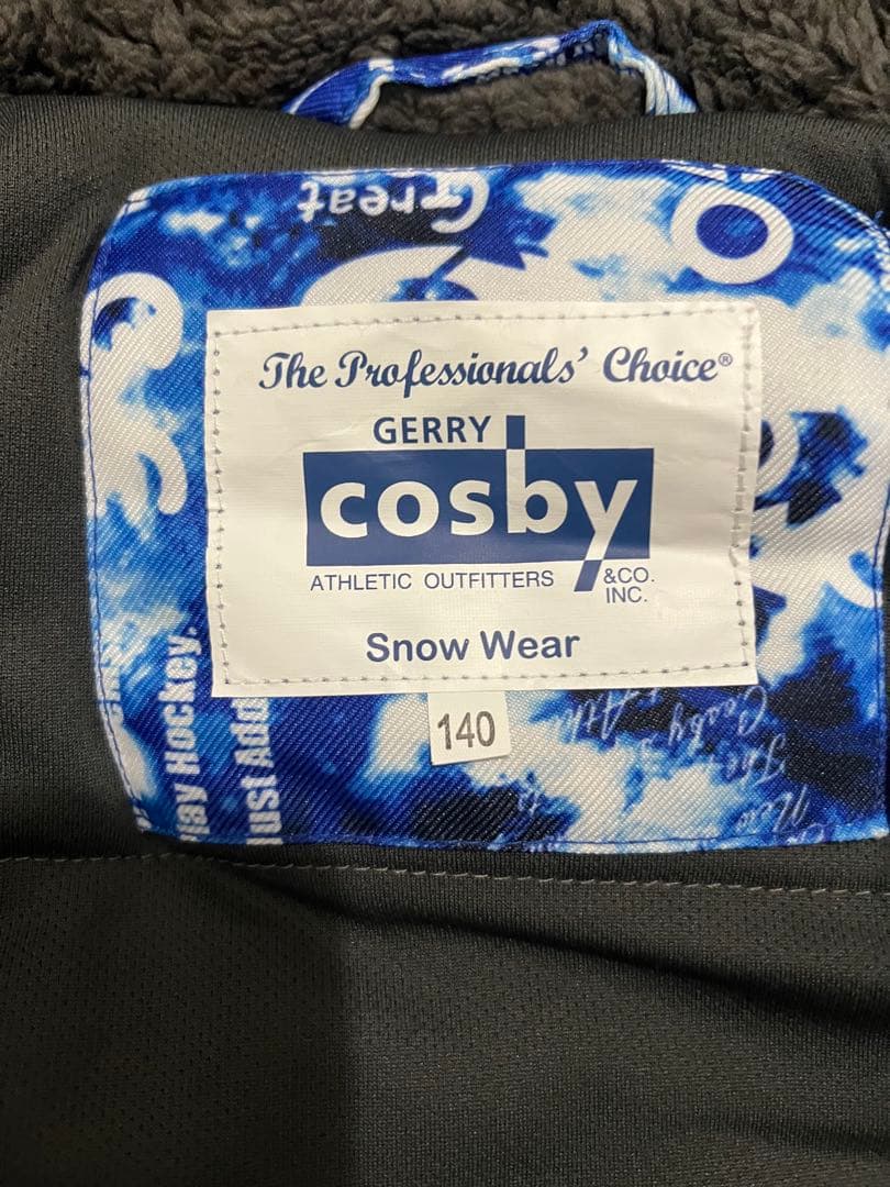 【新品】　cosby 子ども用スキーウェア 防水 140サイズ
