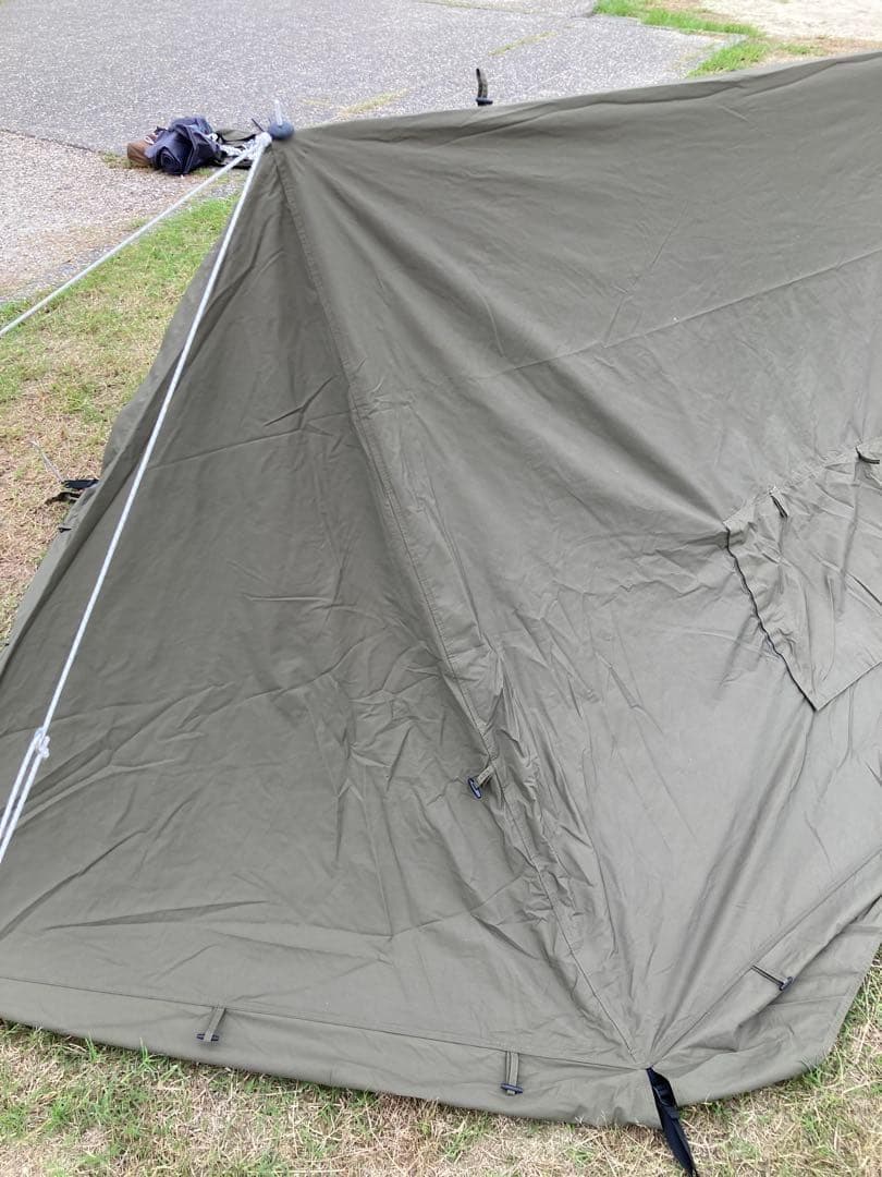 FOX BASE パップテント フォックスベース テント カーキ TC 軍幕