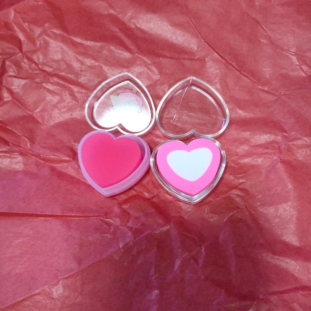 ヤ*ヨ様 ■ 昭和レトロ ハートの消しゴム2個セット MADE IN JAPAN