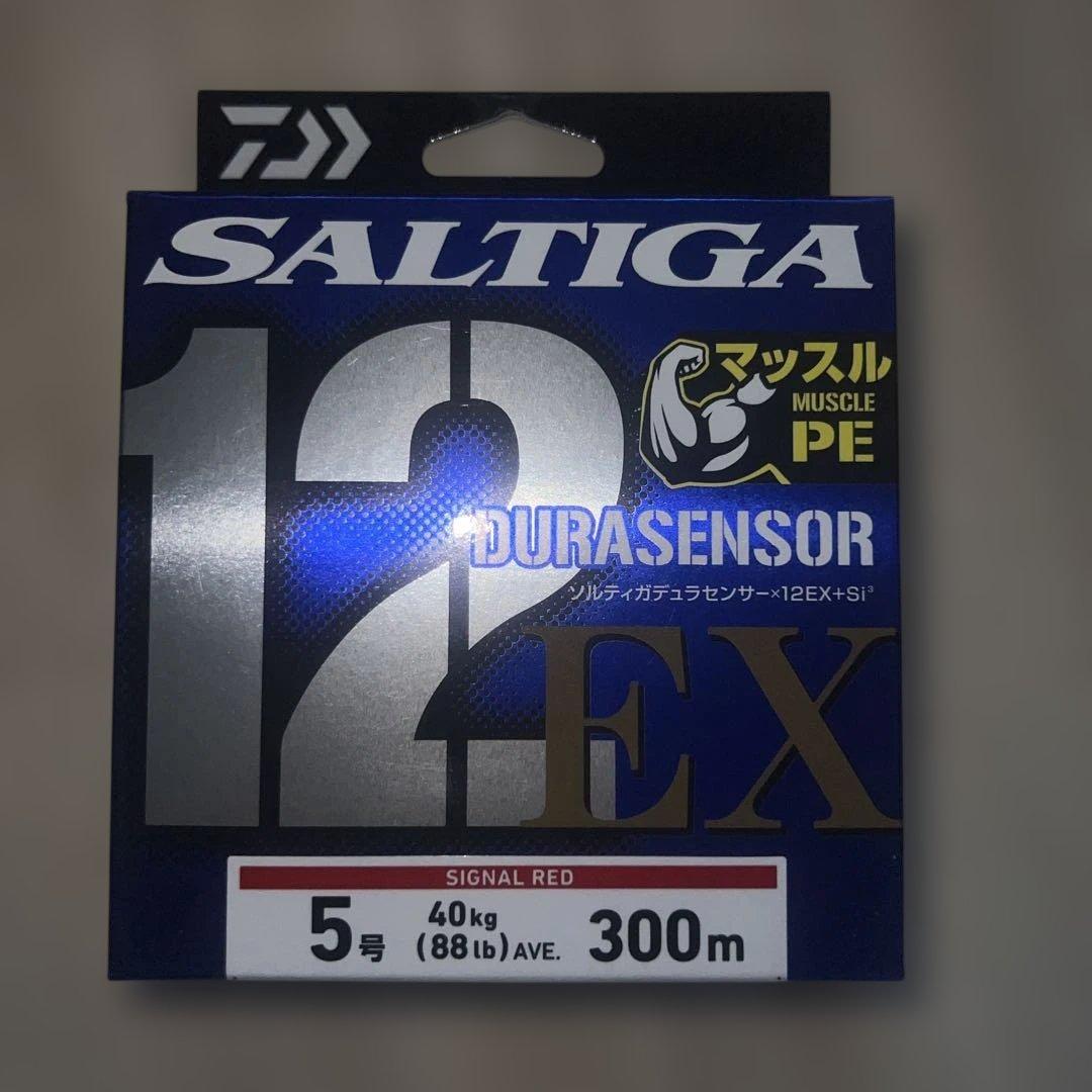 DAIWA SALTIGA デュラセンサー12EX+Si PE5号　300M