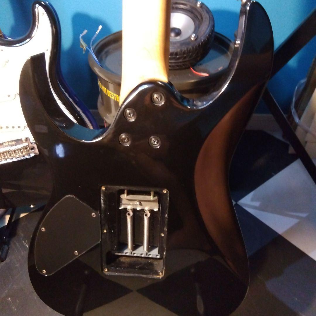 Ibanez ブラック エレキギターGRG170DX…