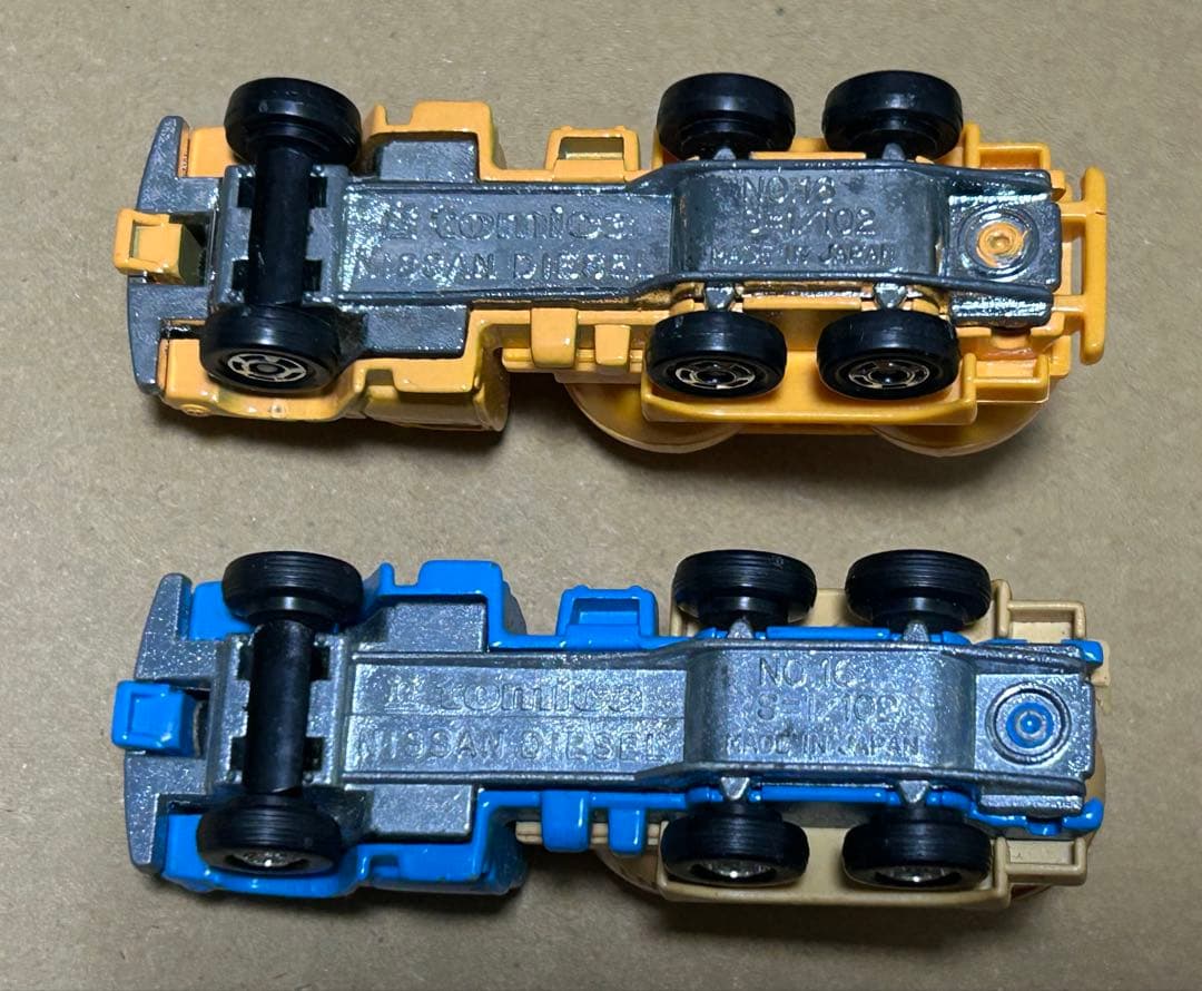 トミカ ニッサン ディーゼル ジェットパック 2台 Pocket Cars