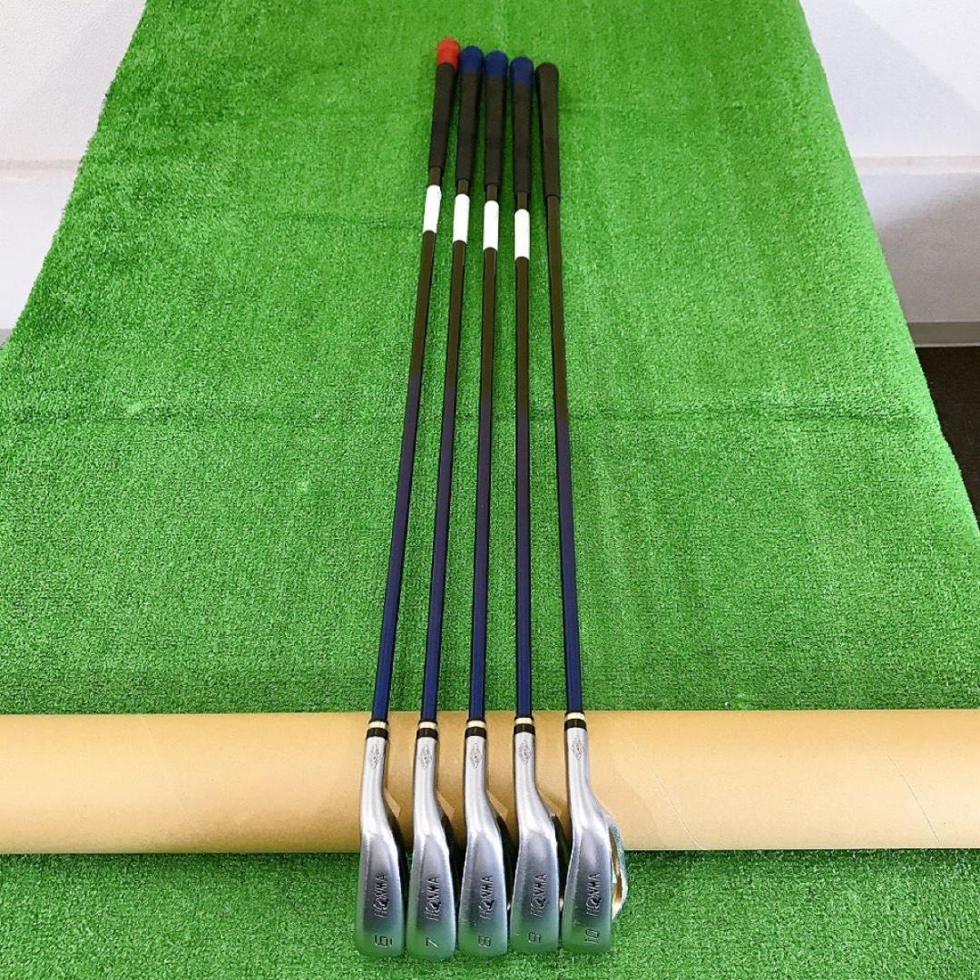 タ48★★★HONMA BERES IS-05 5本アイアンセット 3S 金本間