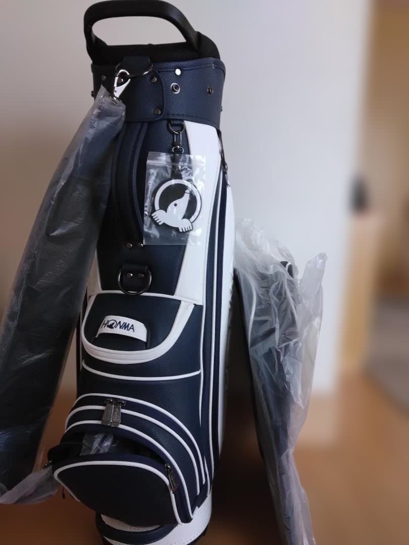 HONMA ゴルフキャディバッグ ホワイト・ネイビー