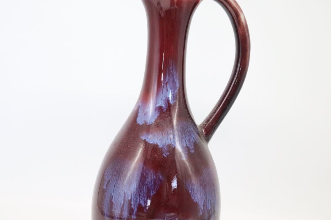 中国　窯変紅釉　水注　送料込み1020