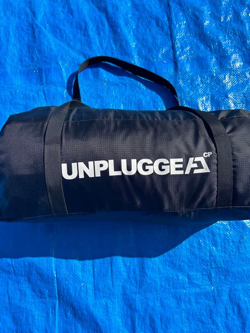 【美品】アンプラグド キャンプ パップテント ブラック