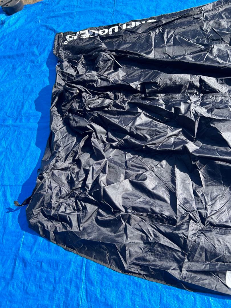 【美品】アンプラグド キャンプ パップテント ブラック