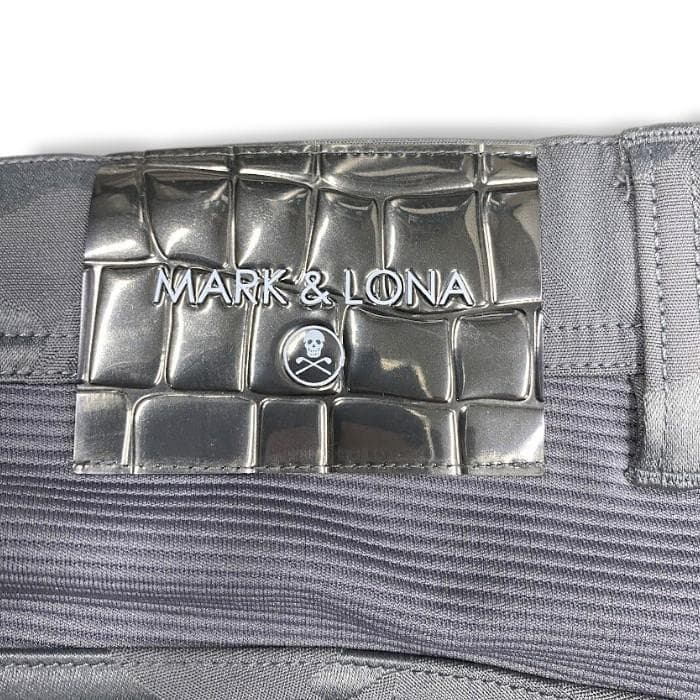 MARK & LONA ゴルフ カモフラ総柄 ロング パンツ 50 定価3.9万