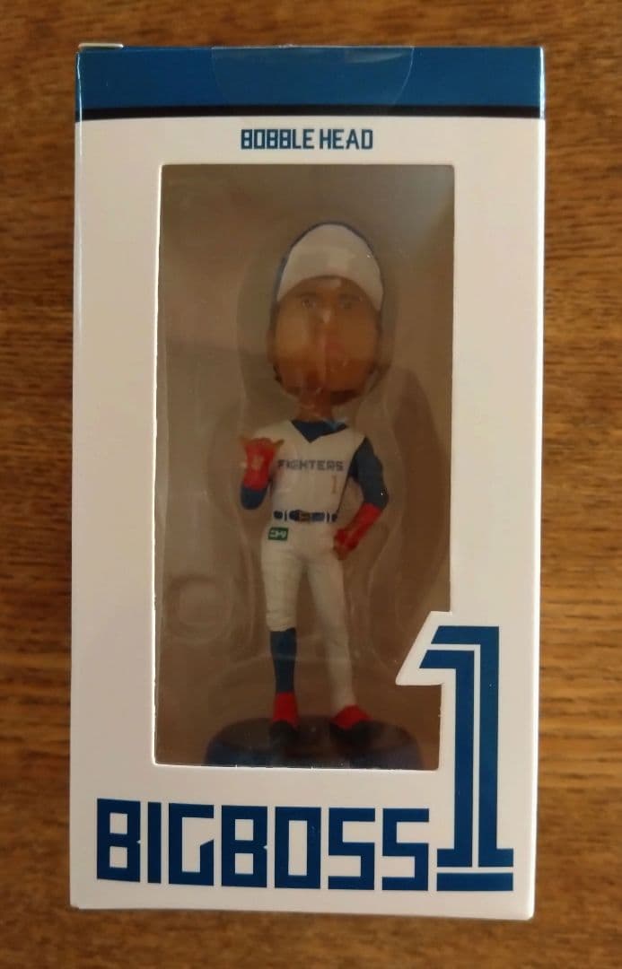 ☆BIG BOSS#1新庄監督ボブルヘッド エスコンフィールド新ユニフォーム