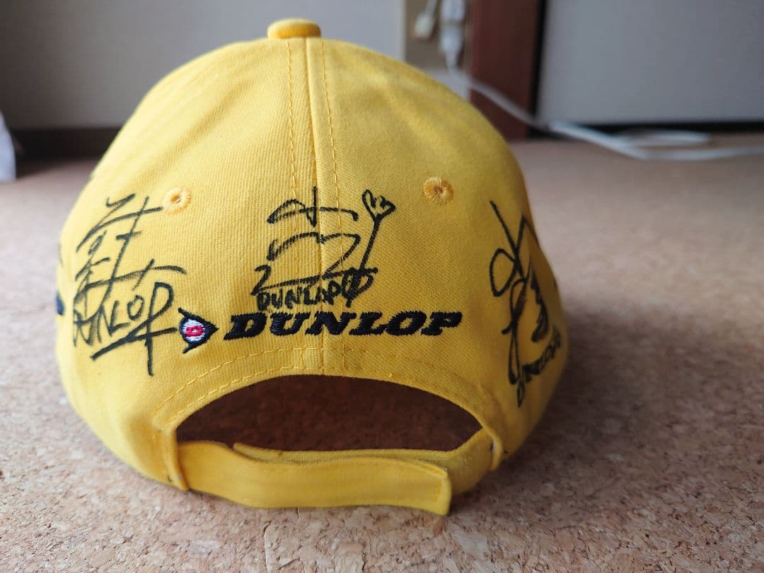 ダンロップ激レアソフトテニス全選手サイン入りキャップ新品未使用品