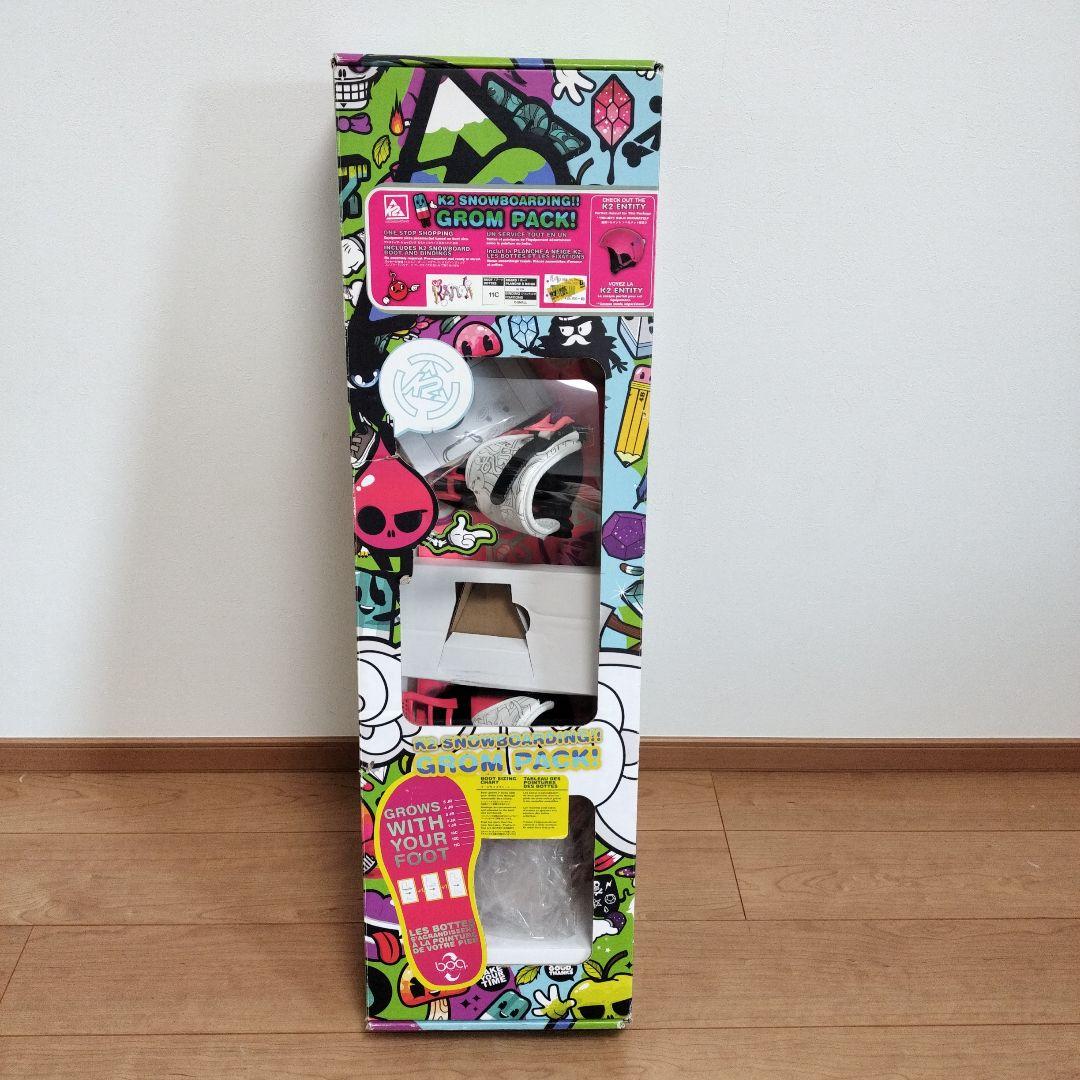 K2 Grom Pack 90cm スノーボードセット