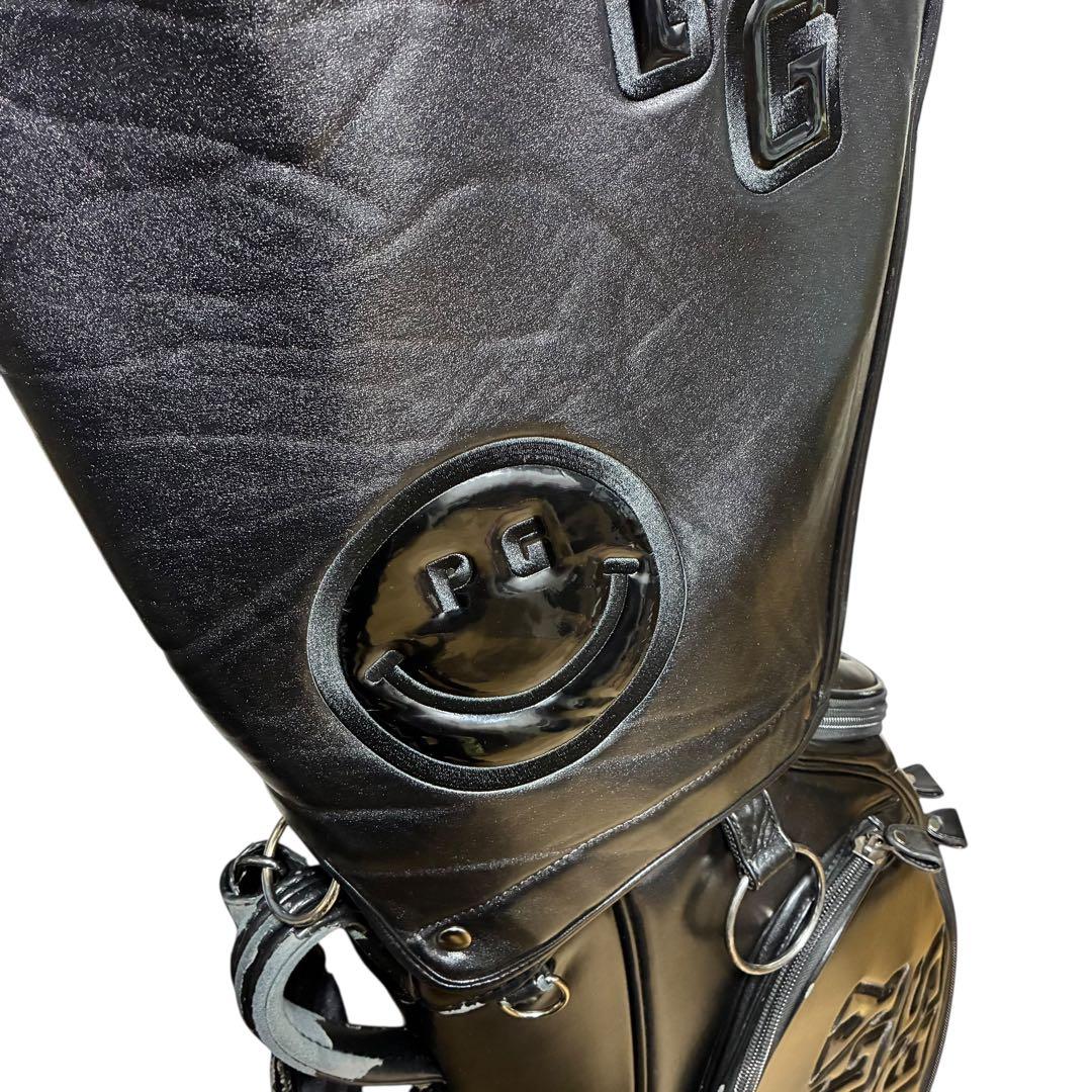 希少✨パーリーゲイツ BLACK/GOLD キャディバッグ 46インチ 6分割