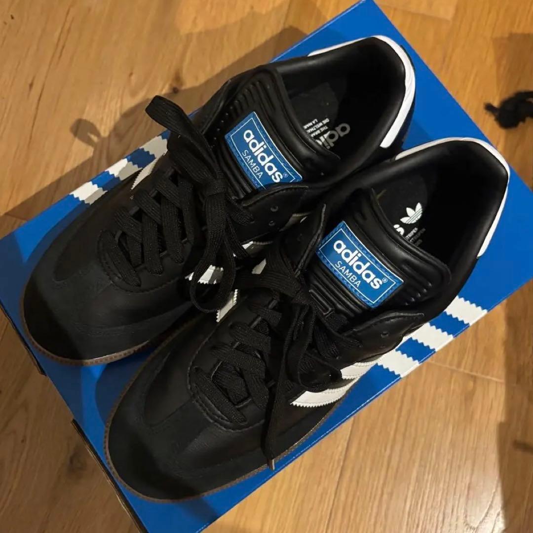 adidas Samba ゴルフ　ブラック　24.5