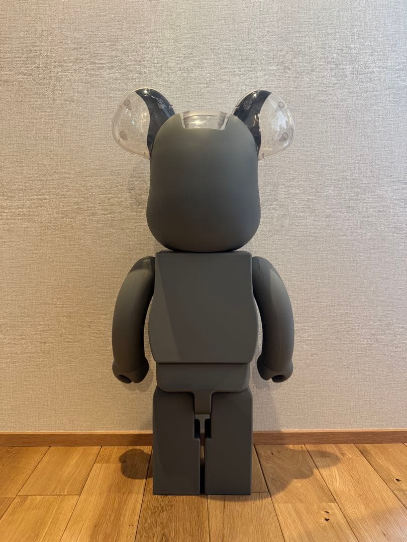 【新品未使用】BE@RBRICK NEIGHBORHOOD GRAY 1000％